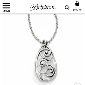 Brighton Rock and Scroll Necklace